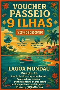 TRILHAS AQUÁTICAS LAGUNAR E MARÍTIMA